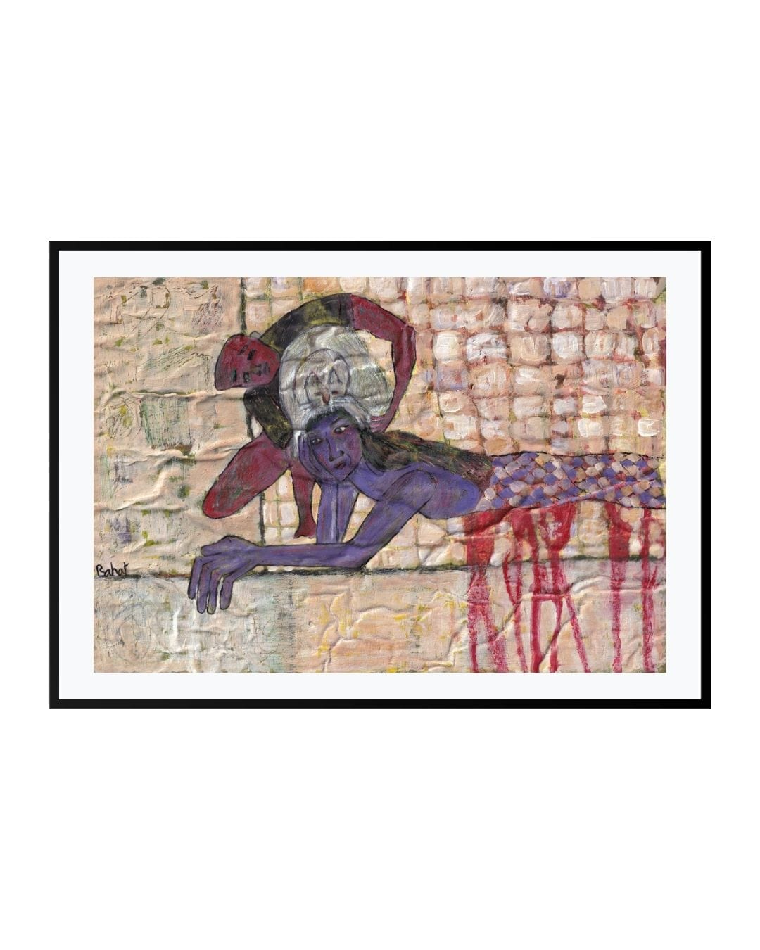 Posters, Prints, & Visual Artwork Scary Expressive Wall Art - Period